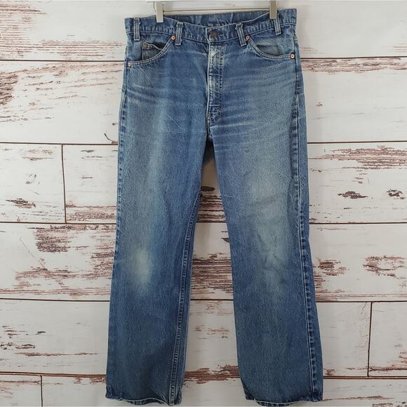 Vintage Levi 517 Orange Tab 90s Boot Jean 36x28